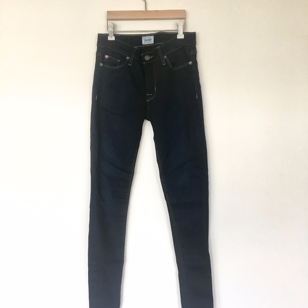Hudson Denim: Nico Mid-Rise Super Skinny - 25